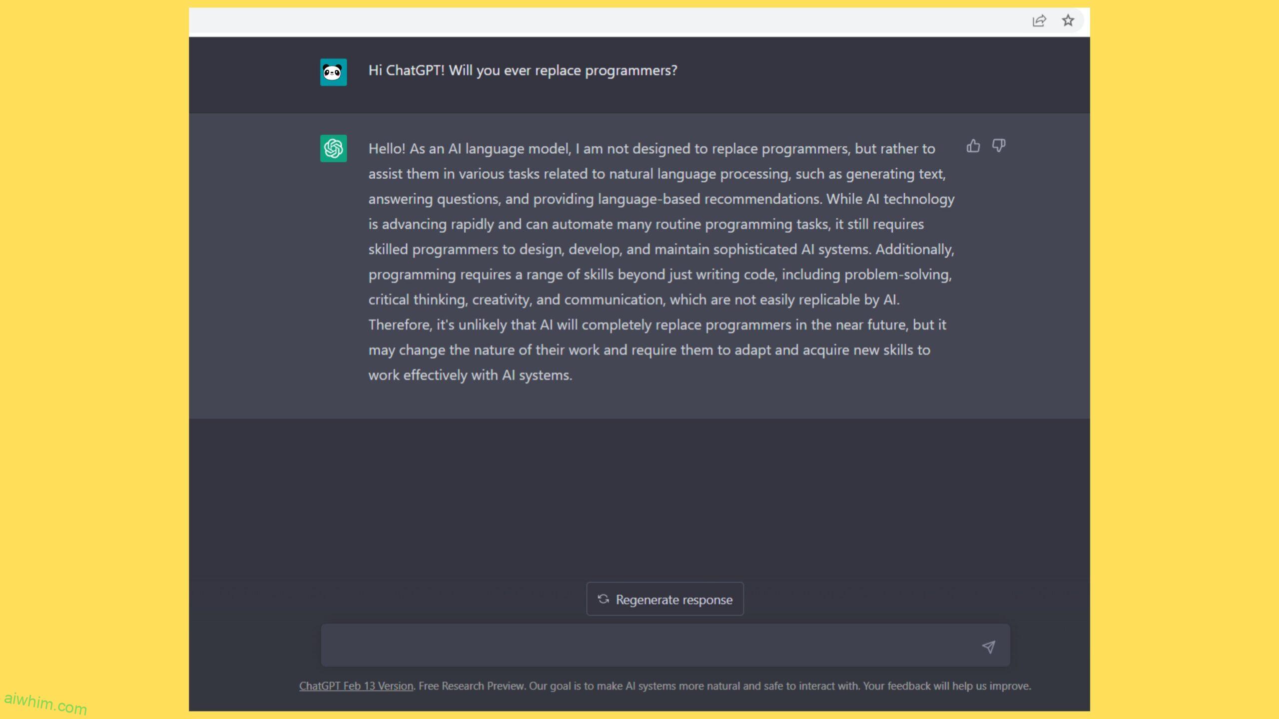 Will ChatGPT Replace Programmers? Will ChatGPT Replace Programmers?